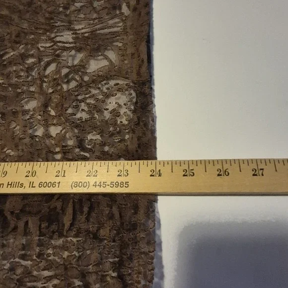 Ruby Rd. Petite women animal textured burnout Layering blouse in size 16P. - Picture 7 of 7